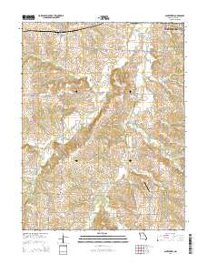 Centerview 2014 topographic map thumbnail