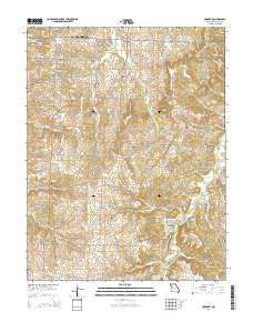 Cornelia 2014 topographic map thumbnail
