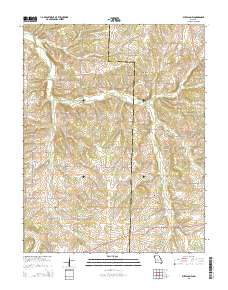 Buffalo NW 2015 topographic map thumbnail