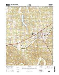 Cuba 2015 topographic map thumbnail