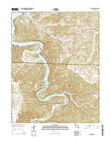 Fristoe 2014 topographic map thumbnail