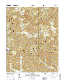Des Arc NE 2015 topographic map thumbnail