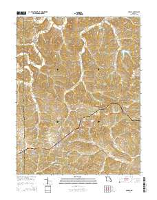 Gerald 2015 topographic map thumbnail