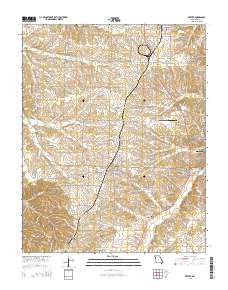 Exeter 2015 topographic map thumbnail