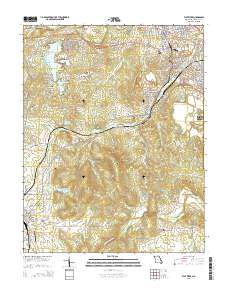 Flat River 2015 topographic map thumbnail
