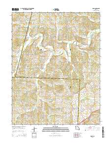 Enon 2015 topographic map thumbnail