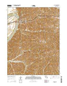 Glasgow 2014 topographic map thumbnail