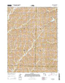 Dotham 2014 topographic map thumbnail