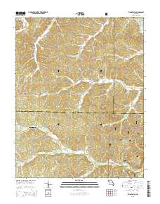 Ellington SE 2015 topographic map thumbnail