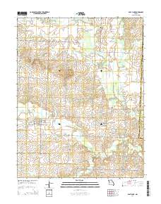 East Lynne 2014 topographic map thumbnail