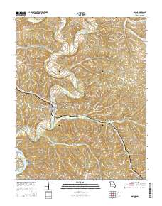 Galena 2015 topographic map thumbnail