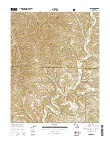 Garrison 2015 topographic map thumbnail