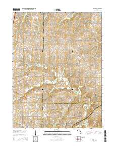 Elmira 2014 topographic map thumbnail