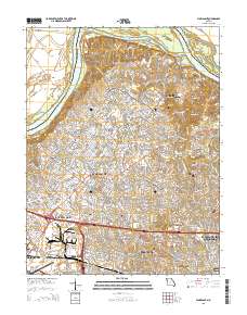 Florissant 2015 topographic map thumbnail
