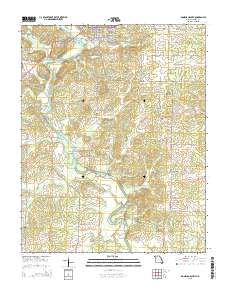 Doniphan South 2015 topographic map thumbnail