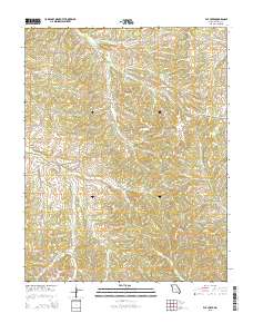 Elk Creek 2015 topographic map thumbnail