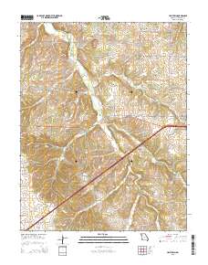 Halltown 2015 topographic map thumbnail