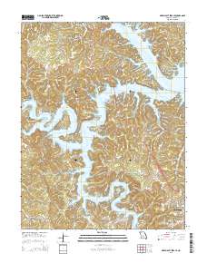 Green Bay Terrace 2015 topographic map thumbnail