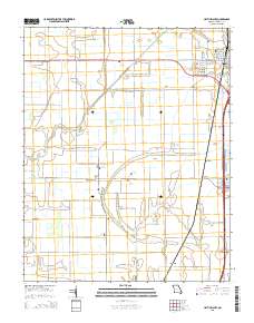 Hayti Heights 2015 topographic map thumbnail
