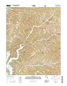 Isabella 2015 topographic map thumbnail