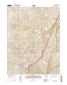 Kearney SW 2014 topographic map thumbnail
