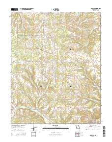 Hartville 2015 topographic map thumbnail