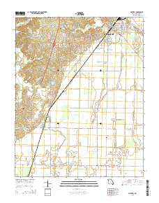 Harviell 2015 topographic map thumbnail
