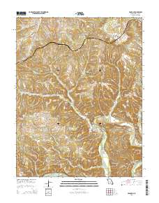 Hancock 2015 topographic map thumbnail