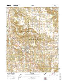 Humansville 2015 topographic map thumbnail
