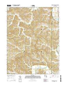 Fredericksburg 2015 topographic map thumbnail