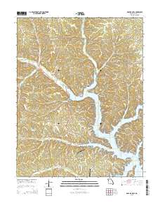 Gravois Mills 2015 topographic map thumbnail