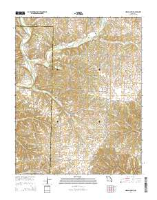 Highlandville 2015 topographic map thumbnail