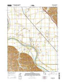 Langdon 2014 topographic map thumbnail