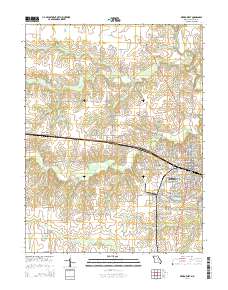 Mexico West 2014 topographic map thumbnail