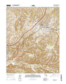 Marshfield 2015 topographic map thumbnail