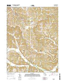 Linn 2015 topographic map thumbnail
