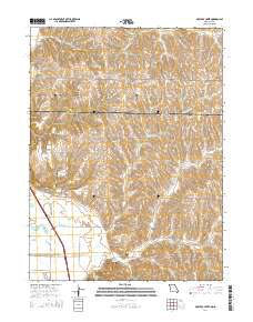 McElroy Creek 2014 topographic map thumbnail