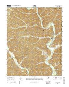 Lesterville SE 2015 topographic map thumbnail