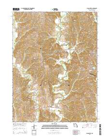 Milan West 2015 topographic map thumbnail