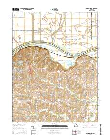 Lexington East 2015 topographic map thumbnail