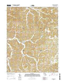 Luystown 2015 topographic map thumbnail