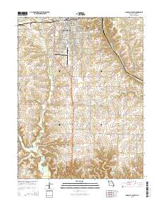 Marshall South 2015 topographic map thumbnail