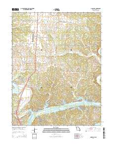 Lincoln SE 2014 topographic map thumbnail