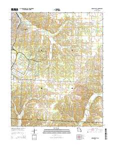 Neosho East 2015 topographic map thumbnail