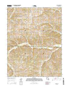 Olean 2015 topographic map thumbnail