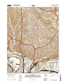 North Kansas City 2015 topographic map thumbnail