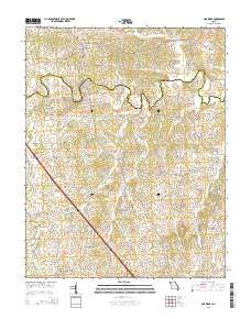 Oak Ridge 2015 topographic map thumbnail