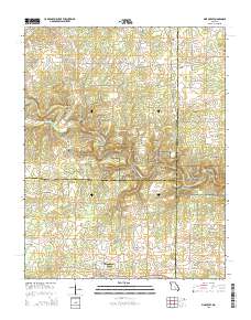 Pine Crest 2015 topographic map thumbnail