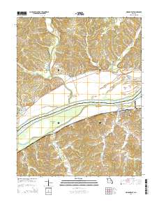 Mokane East 2015 topographic map thumbnail