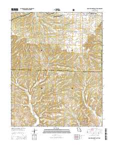 Mountain Grove South 2015 topographic map thumbnail
